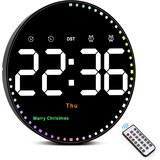 SUKEEN Digitalna Stenska Ura z Daljincem | Shoptok.si