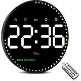 Digitalna Stenska Ura z Daljincem