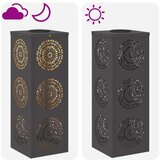  Solarna LED svjetlost za stazu 2 pcs Crna Hladno valjana čelika | shoptok.hr
