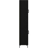  Highboard 2 kom. Crni hrast 69,5 x 34 x 180 cm Slike
