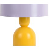 Leitmotiv Žuta /ljubičasta stolna lampa (visina 24 cm) Double Funky – | shoptok.hr