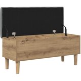  Klupa za odlaganje s jastučićem Hrast artisan 102 x 42 x 46 cm | shoptok.hr