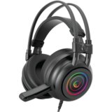  Slušalice sa mikrofonom gaming RAMPAGE RM-K2 X-QUADRO black, USB 7.1, RGB | Eponuda.ba