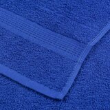 vidaXL Kopalne brisače 4 kos modra 100x150 cm 360 g/m² 100% bombaž | Shoptok.si