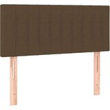  Posteljno vzglavje temno rjavo 100x5x78/88 cm blago, (20737905) | Shoptok.si
