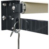 Tenda na uvlačenje krem 3,5 x 2,5 m od tkanine i aluminija | shoptok.hr