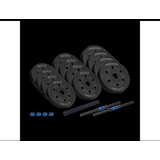 Rebel Active RBA-2300 nastavljive bučice 2×10 kg – set uteži za trening moči | Shoptok.si