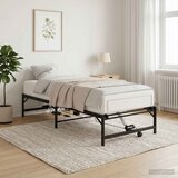  Električni podesivi okvir kreveta Crna 90 x 200 cm Čelik | shoptok.hr