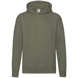 Fruit Of The Loom Oliwkowa bluza męska z kapturem Hooded Sweat Cene