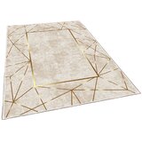 Conceptum Hypnose tepih Els2400, 100x300 cm, krem-zlatna boja | Eponuda.ba