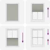 Plisirana roleta svijetlosiva 100x150 cm širina tkanine 99,4 cm | Eponuda.com