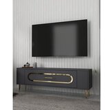 Hanah home tv polica Retrop3 anthracite gold