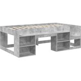  Krevet za djecu s ladicama Betonska siva 90 x 190 cm | Shoptok.si