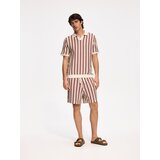 Reserved Ažurirana polo majica - krem | shoptok.hr