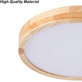 Brilagi LED prigušiva svetiljka WOODLINE LED/48W/230V 3000-6000K hrast prečnik 40 cm +sa daljinskim upravljačem | Eponuda.com