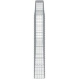  Lučne gabionske košare 6 kom 400x30x180/200cm pocinčano željezo | shoptok.hr