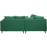 MID.YOU Ecksofa inkl. Hocker, mikrovlakna zelena | Shoptok.si