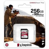 Kingston 256GB SD Canvas React Plus (SDXC Class 10 UHS-II U3) (SDR2/256GB) memorijska kartica | shoptok.hr
