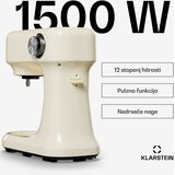 Klarstein Bella Evo kuhinjski robot | planetarni sustav miješanja | 3 nastavka za miksanje | 1500 W | 5 L | shoptok.hr