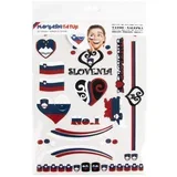 slovenija ženski tattooji nalepke