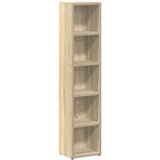  Ormarići za CD-ove 2 kom boja hrasta 21x16x93,5 cm od iverice | shoptok.hr