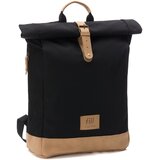 Fillikid torba/ruksak za mamu Rolltop Berlin, black | Eponuda.com
