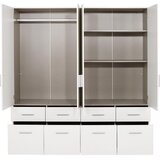 Premium Living omara za oblačila celle, bela, š. 181 cm | Shoptok.si