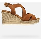 Geox Brown women's sandals Ponza - Women's | shoptok.hr