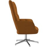  Stol za sproščanje rjav žamet, (20934738) | Shoptok.si