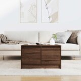  Stol za kavu s ladicama smeđi hrast 70,5x70x40 cm | Eponuda.com