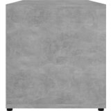 TV ormarić siva boja betona 80 x 34 x 36 cm konstruirano drvo | Eponuda.com