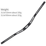 BikeLab Volan aluminijumski lun, 31,8, 720mm, crni ( -011 ) cene