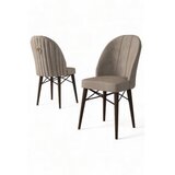 Hanah home Ritim set stolica, 44x96x42 cm, 4 dijela, Smeđe-smeđa | Eponuda.ba