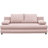 P & B ZOFA S POSTELJNO FUNKCIJO, roza tekstil | Shoptok.si