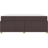  Okvir za krevet Tamno smeđa 180 x 200 cm tkanina | shoptok.hr