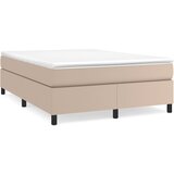 The Living Store Posteljni okvir kapučino 140x200 cm umetno usnje - Box Spring Posteljni Okvir, (21520583) | Shoptok.si