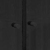  Highboard Crni hrast 68 x 37 x 142 cm Konstruirano drvo | shoptok.hr