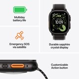 Apple Watch Ultra 3 Alpska petlja Crna MF0Q4QF/A Velicina narukvice: Mali 49mm Crno titansko kucište | shoptok.hr