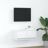 Furnova TV omarica bela 60x31x25,5 cm inženirski les, (21924592) Cene