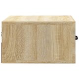  Zidni noćni ormarić boja hrasta sonome 35 x 35 x 20 cm | shoptok.hr