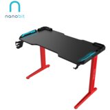 Nanobit gaming sto NB502 140cm crveni Cene