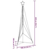  LED božićno drvce 483 LED hladno bijele 240 cm | shoptok.hr