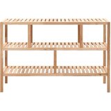 The Living Store kopalniška polica iz trdne orehovine 100x40x65 cm - polica za shranjevanje, (21493769) | Shoptok.si