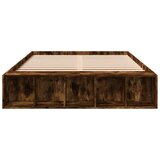  Okvir za krevet boja hrasta 135x190 cm konstruirano drvo | shoptok.hr