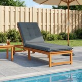  Jastučić za ležaljku GEMERT 100% poliester Plava - Plava 190 x 50 x 9 cm Melange | shoptok.hr