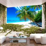  Samoljepljiva foto tapeta - Beach and Ivy 343x245 Cijene