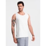 Ombre Men's BASIC cotton tank top - white | shoptok.hr
