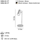 Opviq stona lampa Oktano 51 17