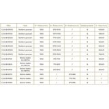 Copen Tuš kabina ATLAS PRO 120x70cm staklo 6mm mat crna | Eponuda.com