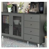 Hanah home Grano 140 Anthracite Višenamenski kabinet